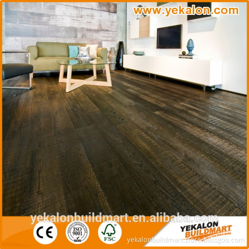 Stain bronze color Tap&Go locking 3-layer engineered oak flooring